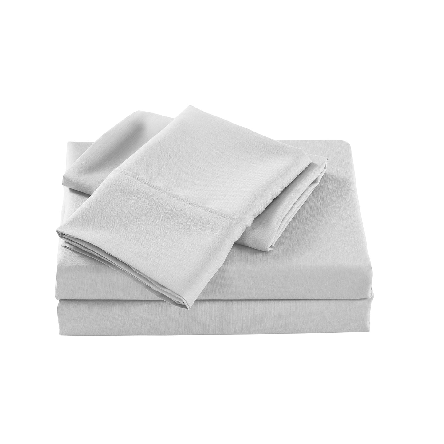 Royal Comfort Bamboo Cooling 2000TC Sheet Set King - Pearl Stone