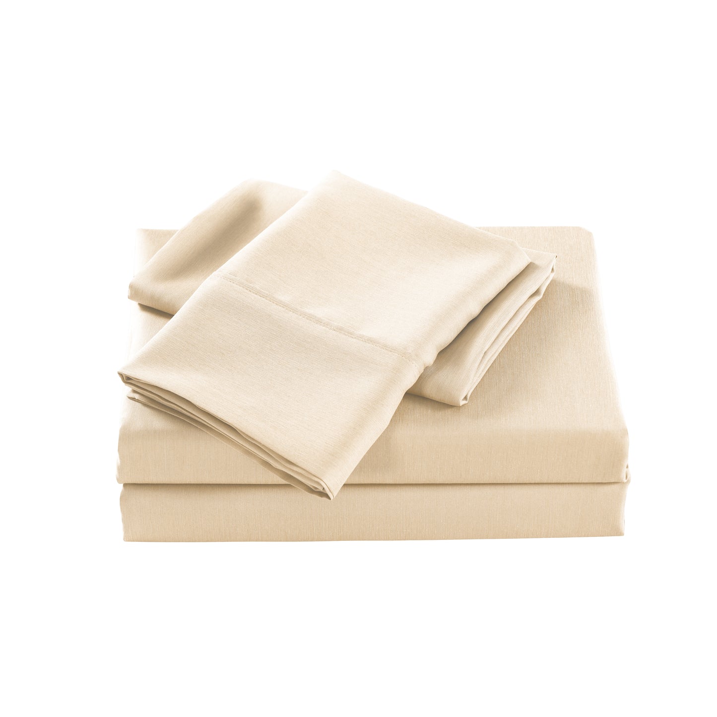 Casa Decor Bamboo Cooling 2000 TC Sheet Set Single Oatmeal