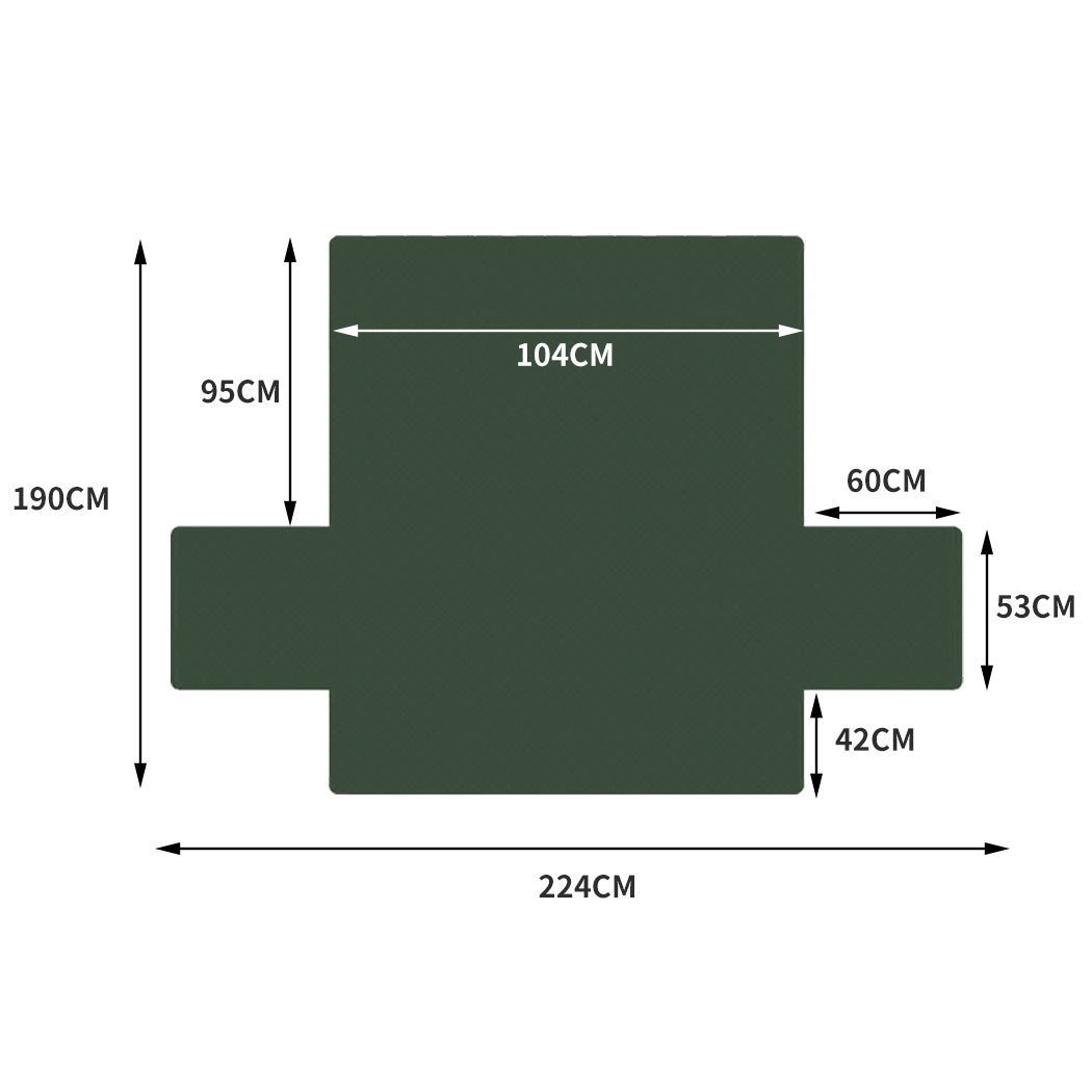 Sofa Cover Protector Quilted Slipcovers