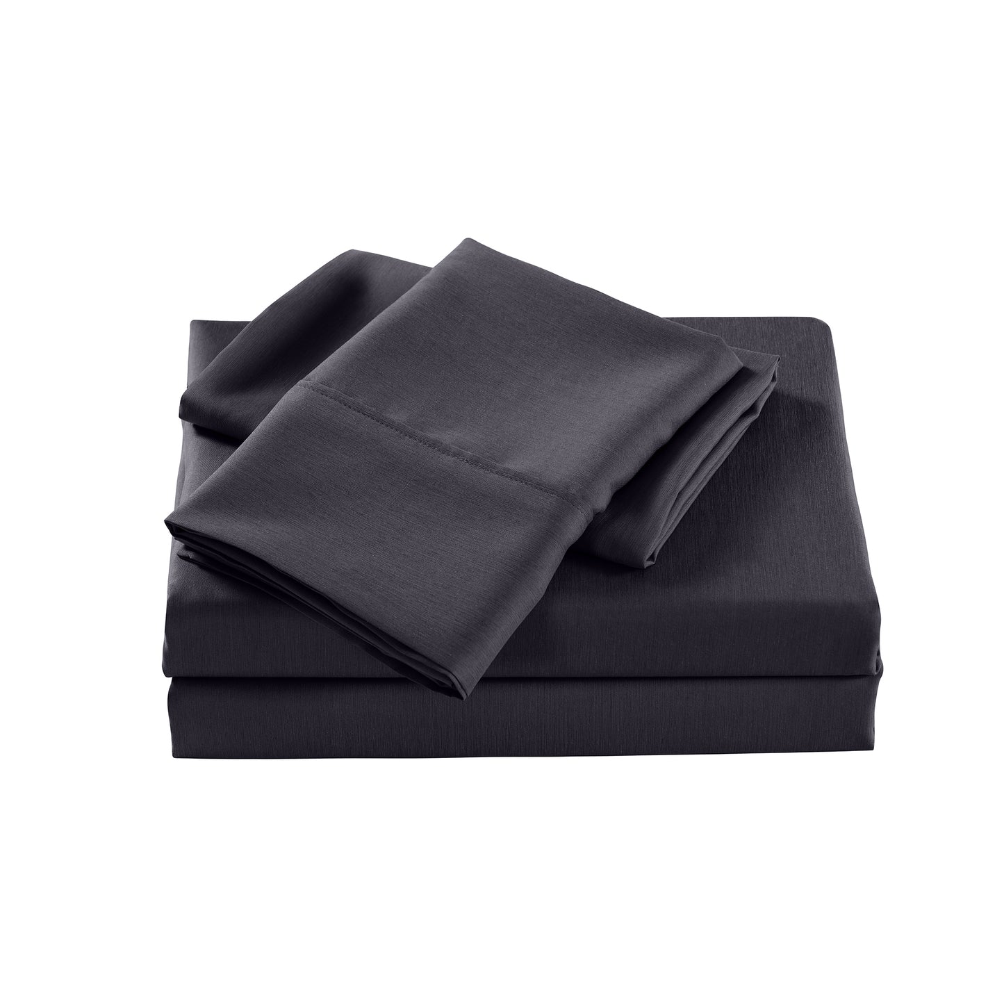Casa Decor Bamboo Cooling  2000 TC Sheet Set Single Charcoal