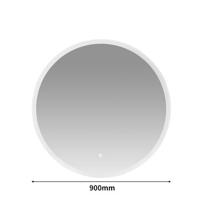 EMITTO LED Wall Mirror Round Anti-fog 90CM-1831592526189039618